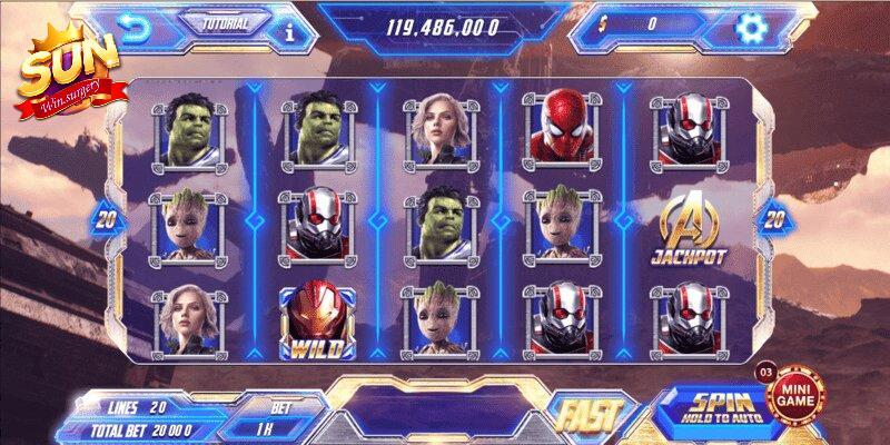 Nổ hũ vip Avengers