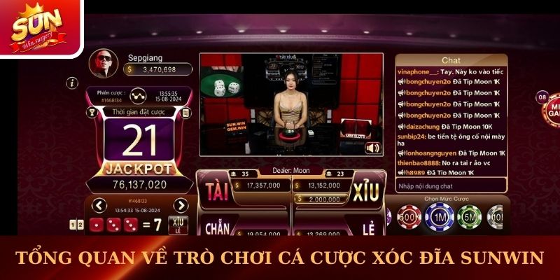 Tổng quan về trò chơi cá cược Xóc Đĩa Sunwin