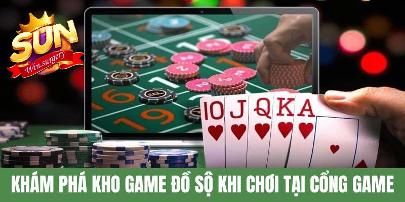 Khám phá kho game đồ sộ khi chơi tại cổng game
